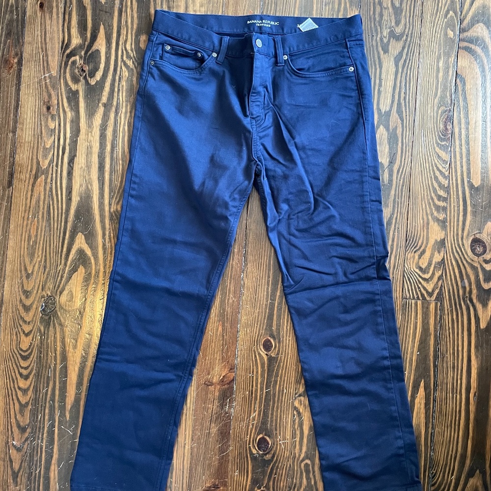 Banana Republic Traveler Slim Fit pants 35x30